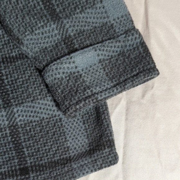 O'Neill Gray Lightweight Plaid Shirt Jacket - Picture 9 of 16